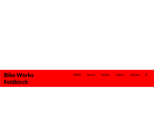 Tablet Screenshot of bikeworks.at