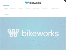 Tablet Screenshot of bikeworks.org.uk
