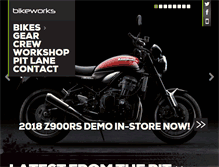 Tablet Screenshot of bikeworks.com.au